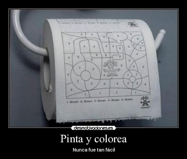 Pinta y colorea - Nunca fue tan fácil