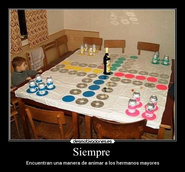 Siempre - Encuentran una manera de animar a los hermanos mayores