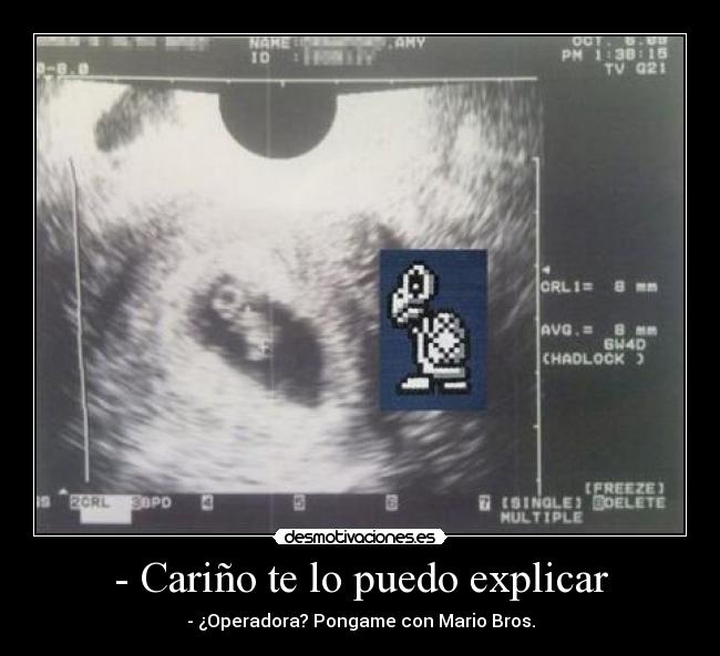 - Cariño te lo puedo explicar -