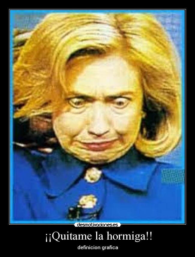 ¡¡Quitame la hormiga!! - definicion grafica