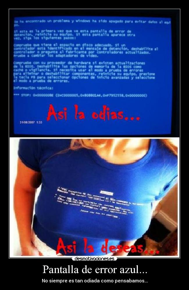 Pantalla de error azul... - 