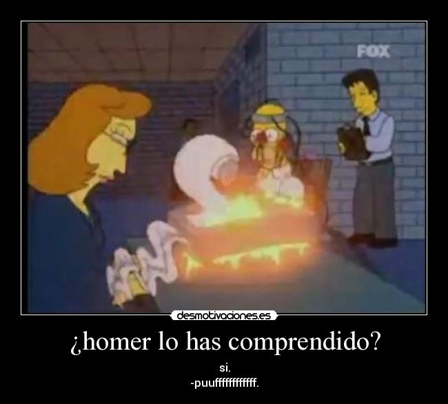 ¿homer lo has comprendido? - si.
-puuffffffffffff.