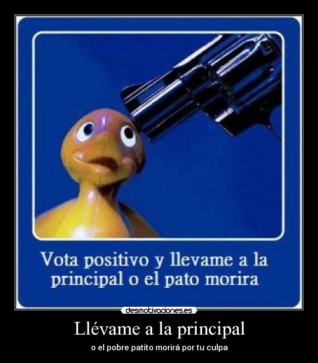 Llévame a la principal - 