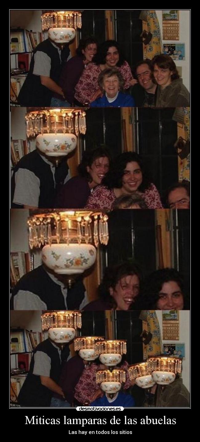 carteles miticas lamparas las abuelas desmotivaciones