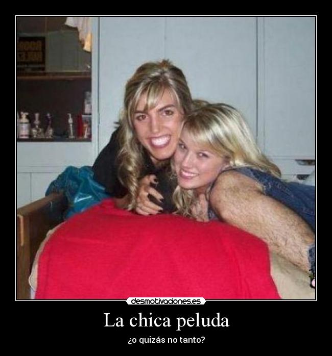 La chica peluda -