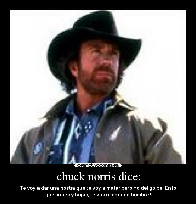 chuck norris dice: - 