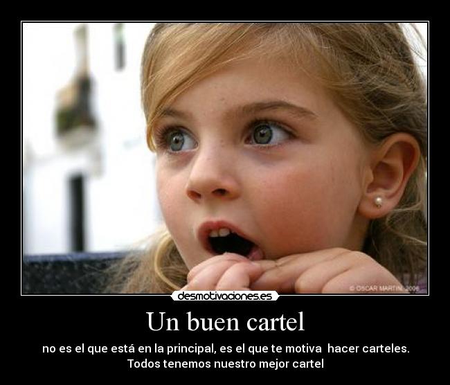 Un buen cartel - 