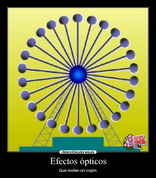 Efectos ópticos -