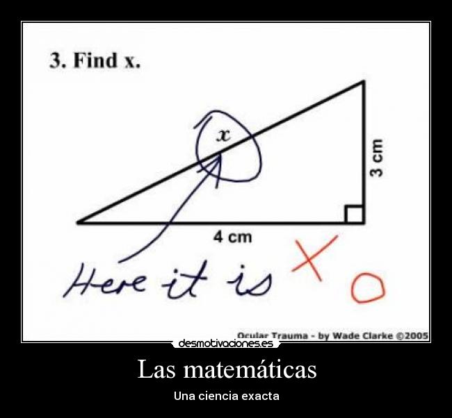 Las matemáticas -