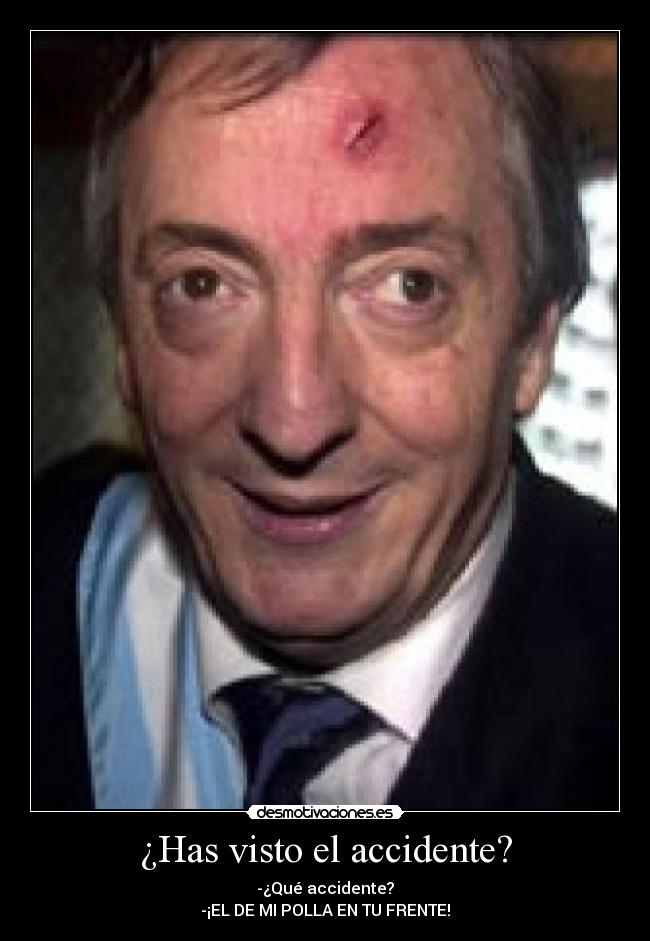 ¿Has visto el accidente? - 