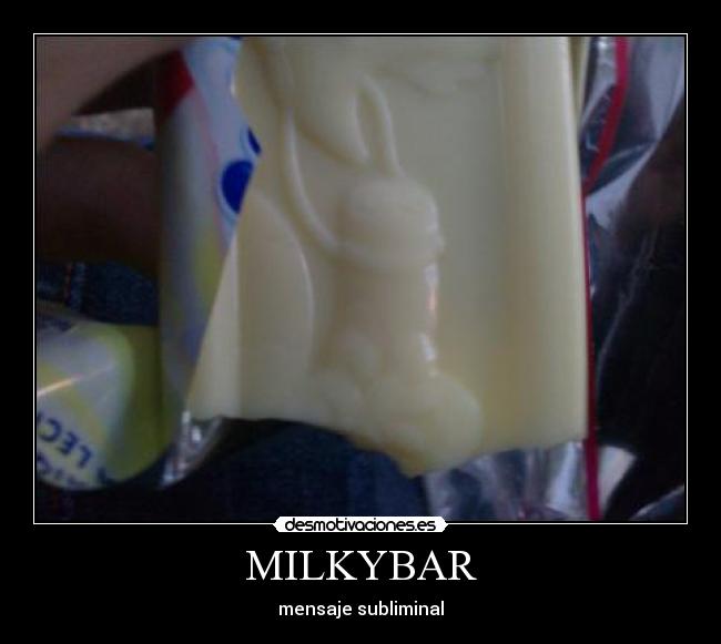 MILKYBAR - mensaje subliminal