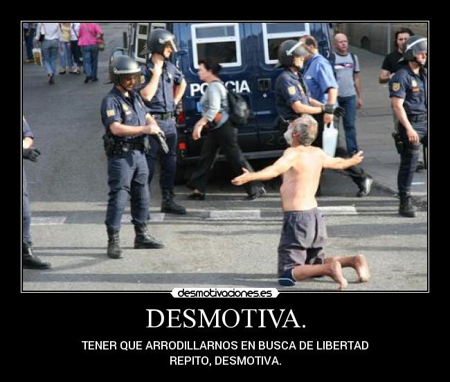 DESMOTIVA. -
