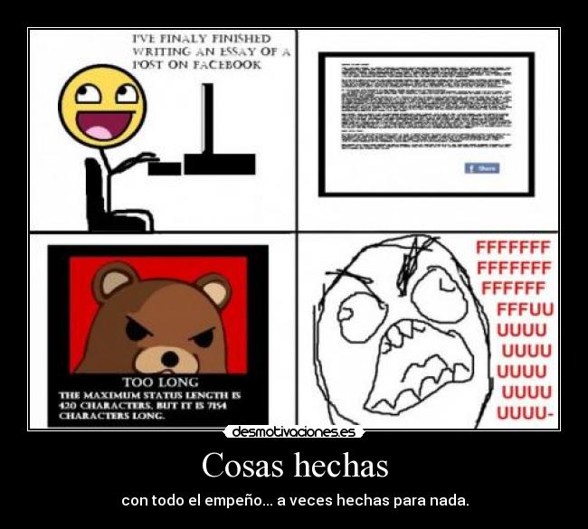 Cosas hechas - 