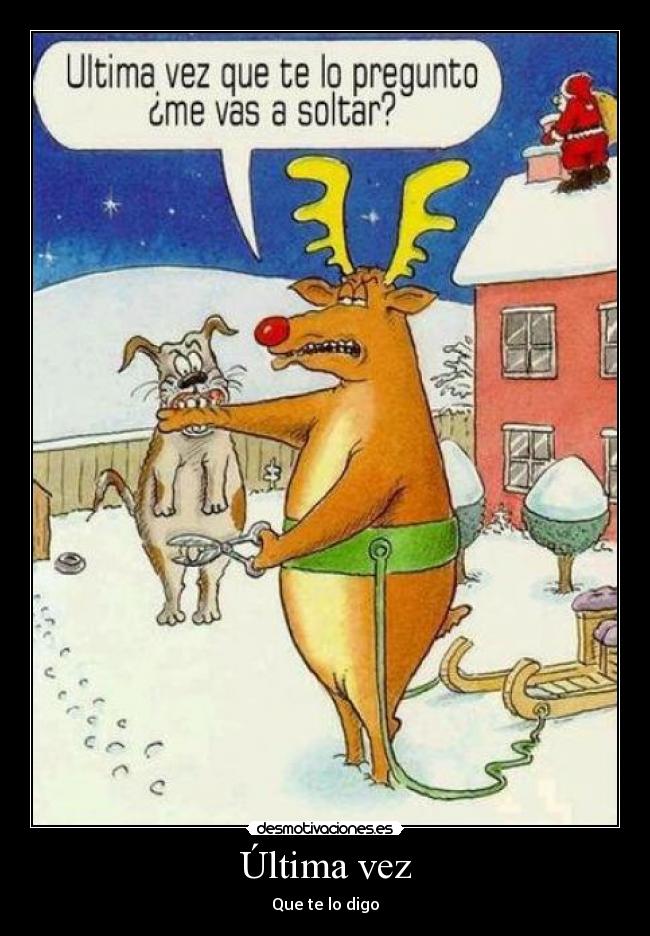 Última vez -