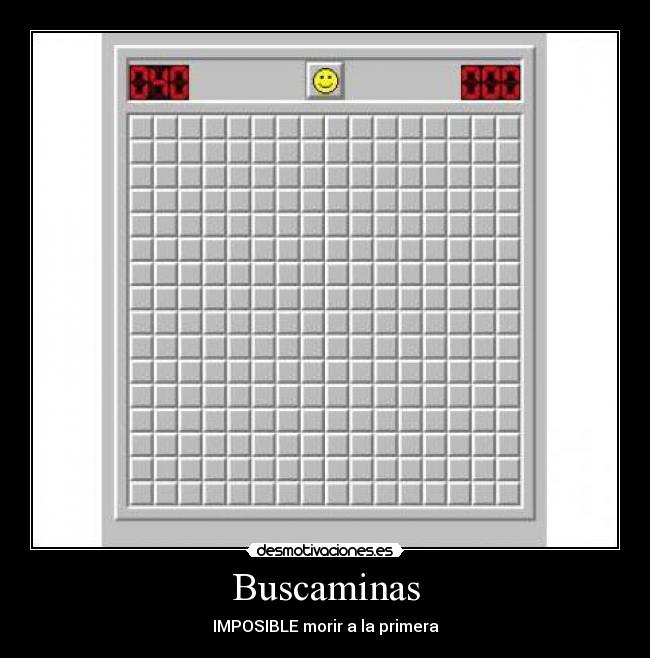 Buscaminas - IMPOSIBLE morir a la primera