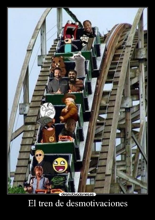 El tren de desmotivaciones - 