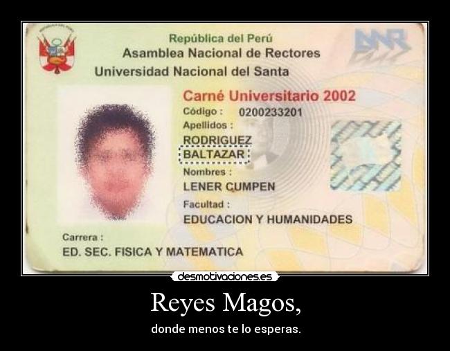 Reyes Magos, -