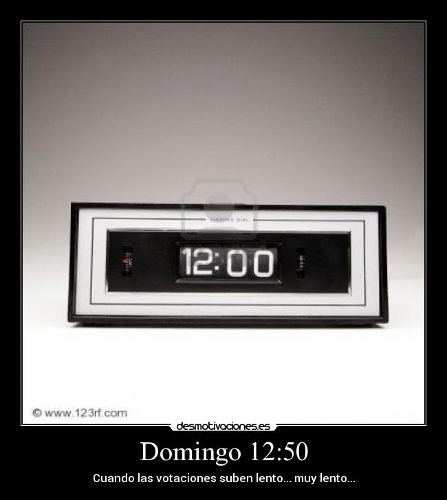 Domingo 12:50 -