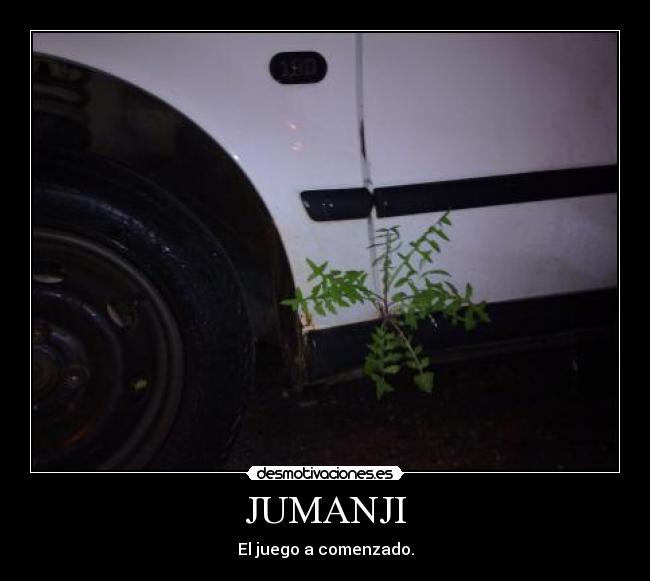 JUMANJI - El juego a comenzado.