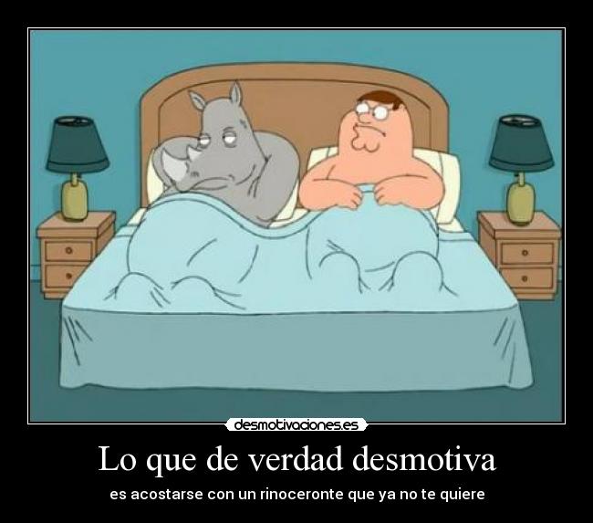 Lo que de verdad desmotiva - 