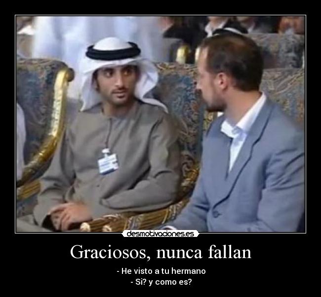 Graciosos, nunca fallan - 