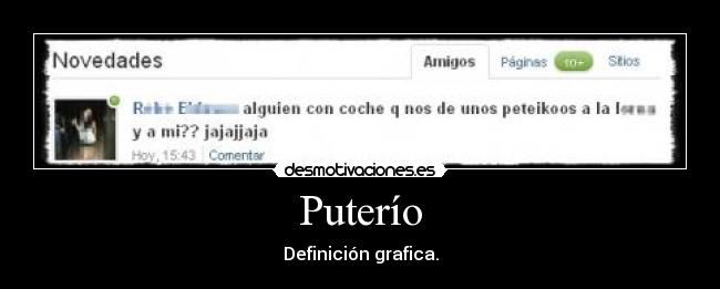 Puterío - Definición grafica.