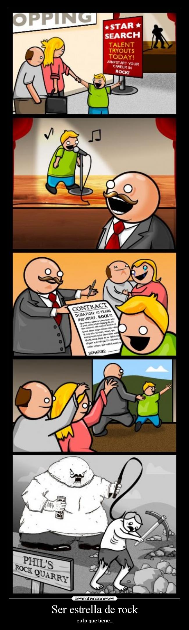Ser estrella de rock -
