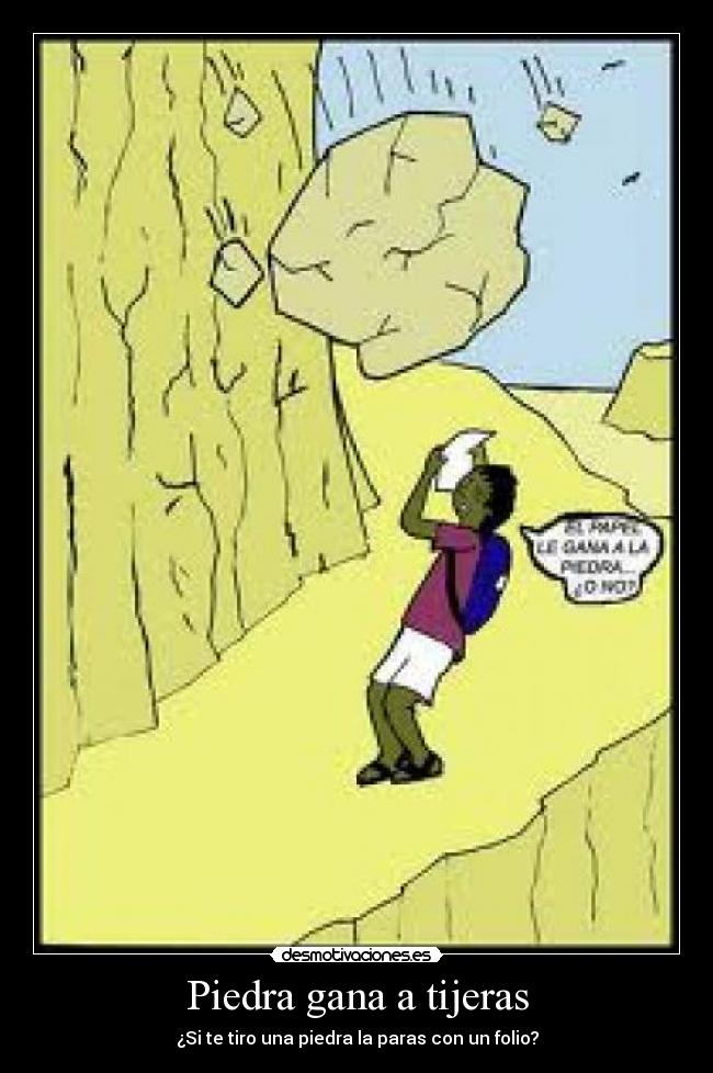 Piedra gana a tijeras - 