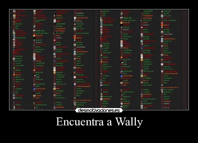Encuentra a Wally -