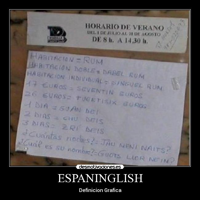 ESPANINGLISH - 