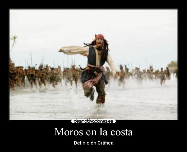 Moros en la costa -