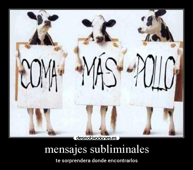 mensajes subliminales -