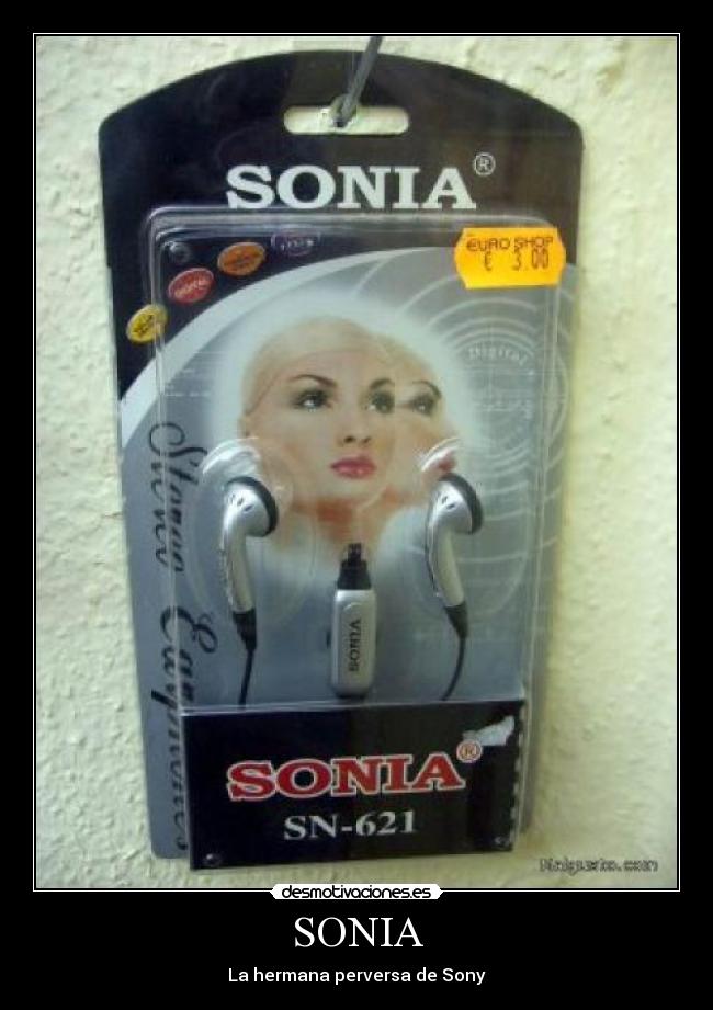 SONIA - La hermana perversa de Sony
