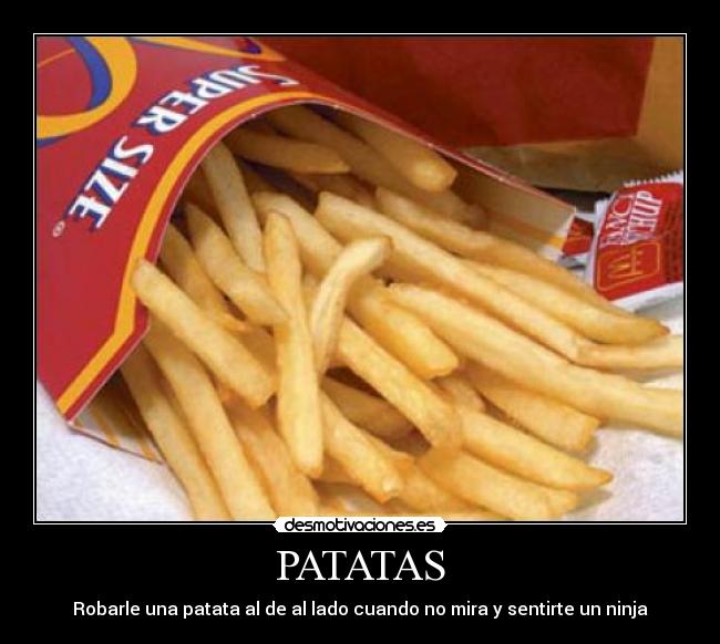 carteles patatas desmotivaciones