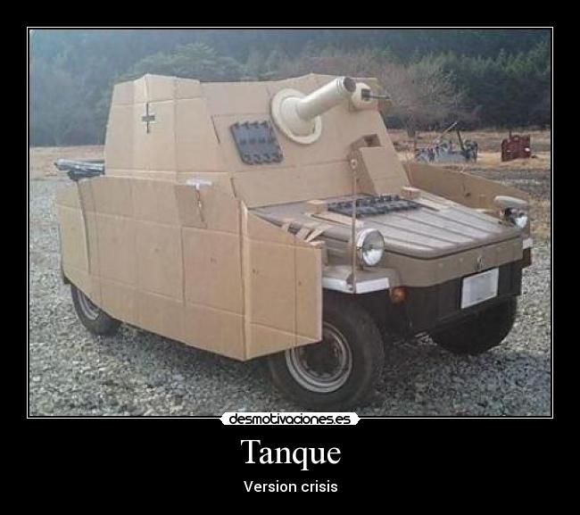 Tanque - Version crisis
