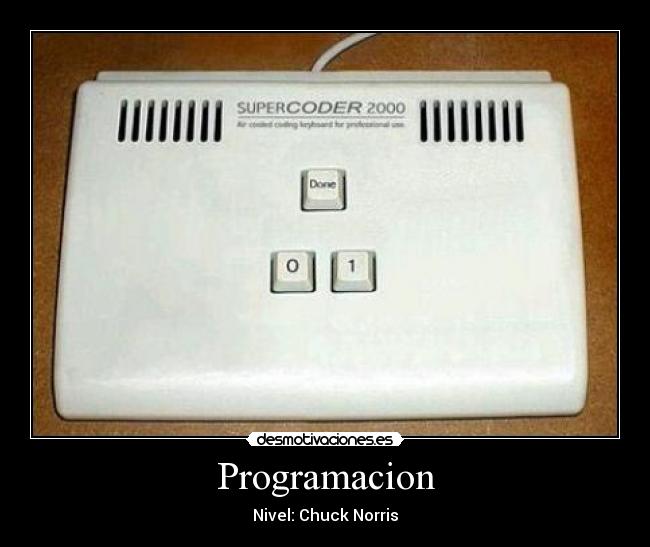 Programacion - Nivel: Chuck Norris