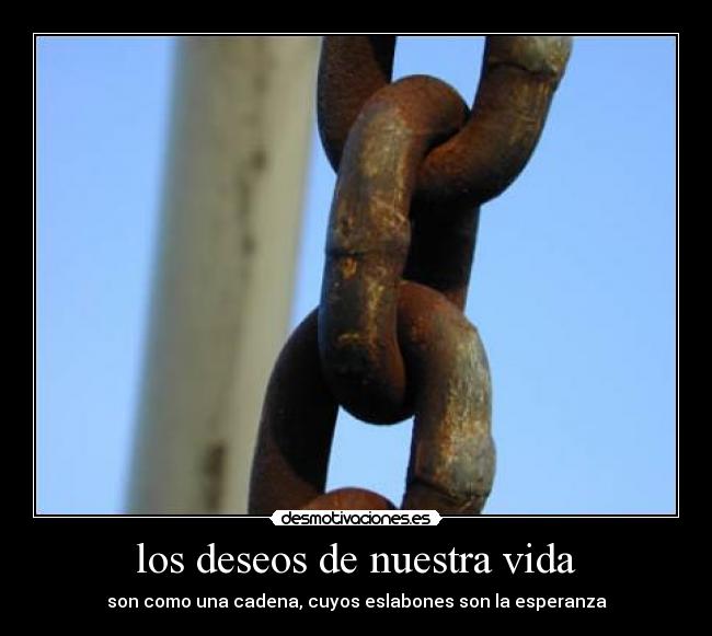 los deseos de nuestra vida - 