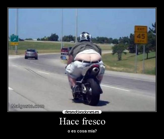 Hace fresco -