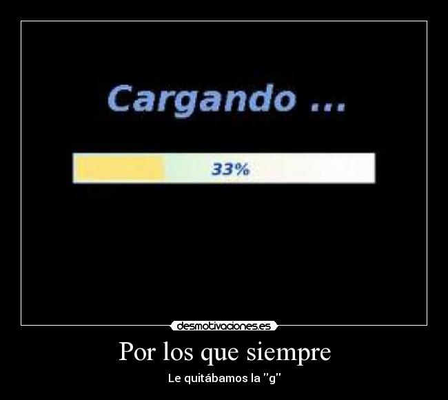 carteles cargando quitar desmotivaciones