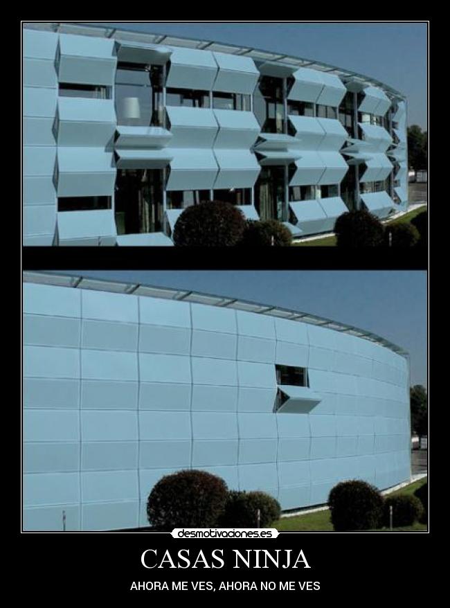 CASAS NINJA - AHORA ME VES, AHORA NO ME VES