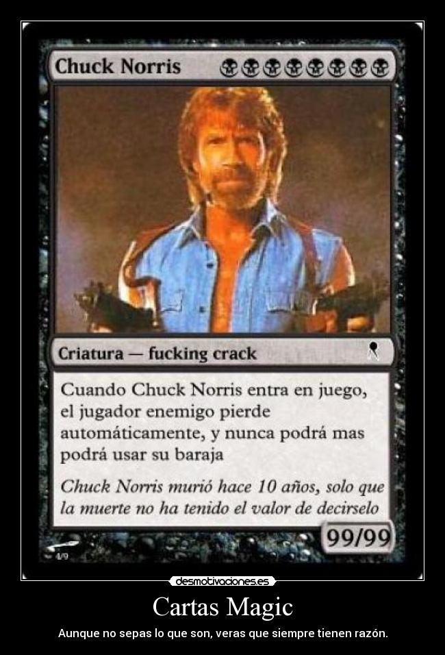 Cartas Magic -
