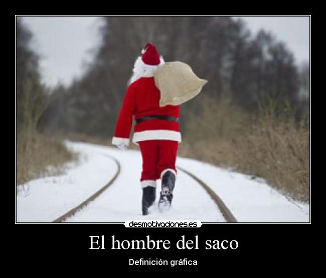 El hombre del saco - Definición gráfica