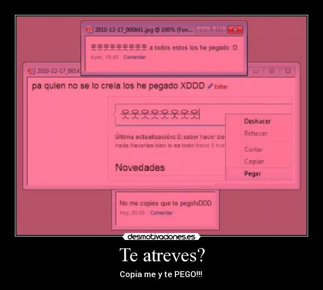 Te atreves? -