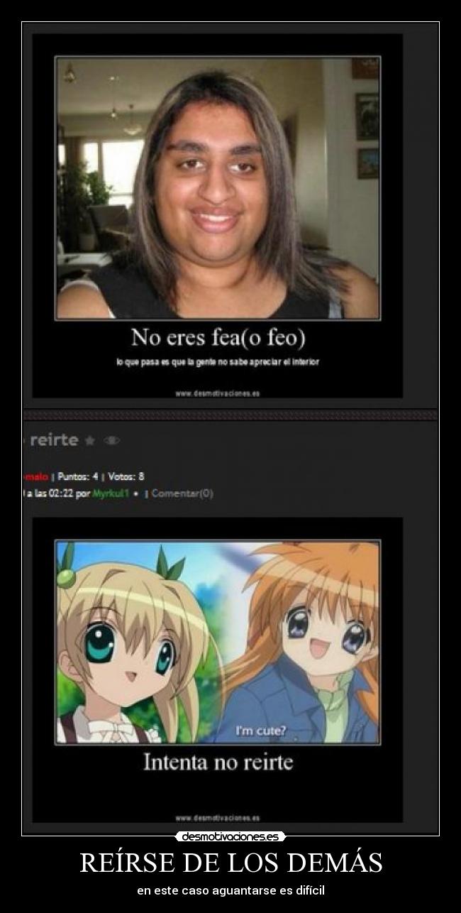 REÍRSE DE LOS DEMÁS -