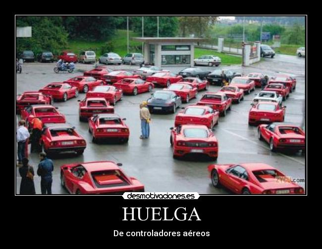 HUELGA - De controladores aéreos