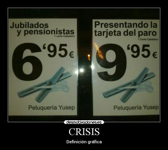 CRISIS - Definición gráfica