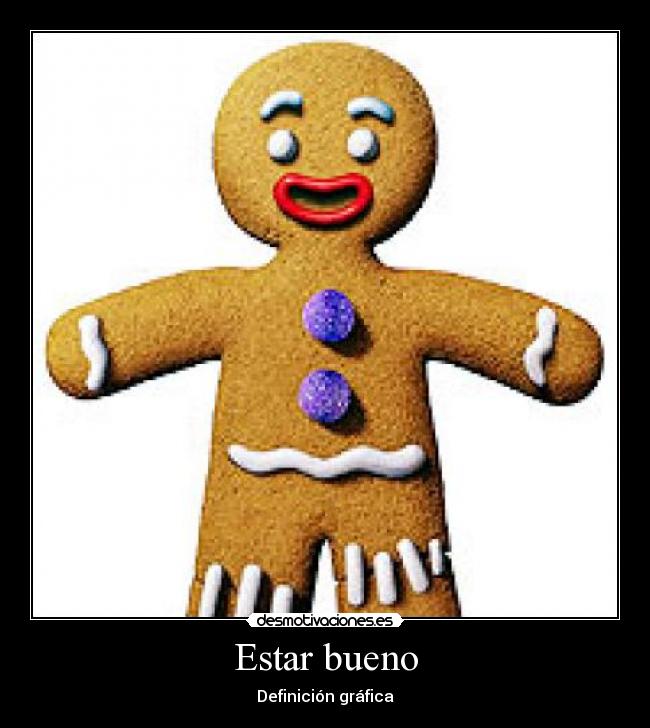 Estar bueno - Definición gráfica