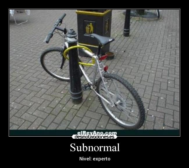 Subnormal - Nivel: experto