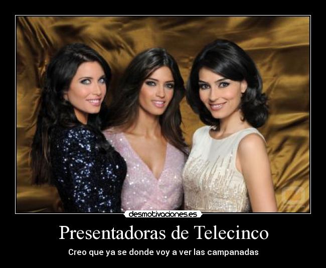 Presentadoras de Telecinco - 