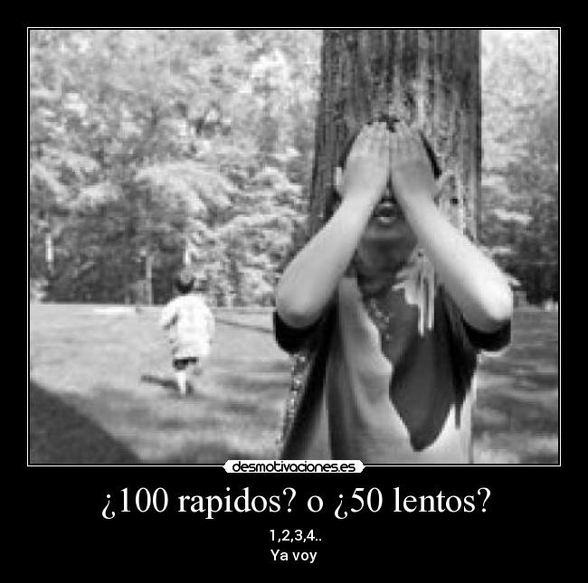 ¿100 rapidos? o ¿50 lentos? - 